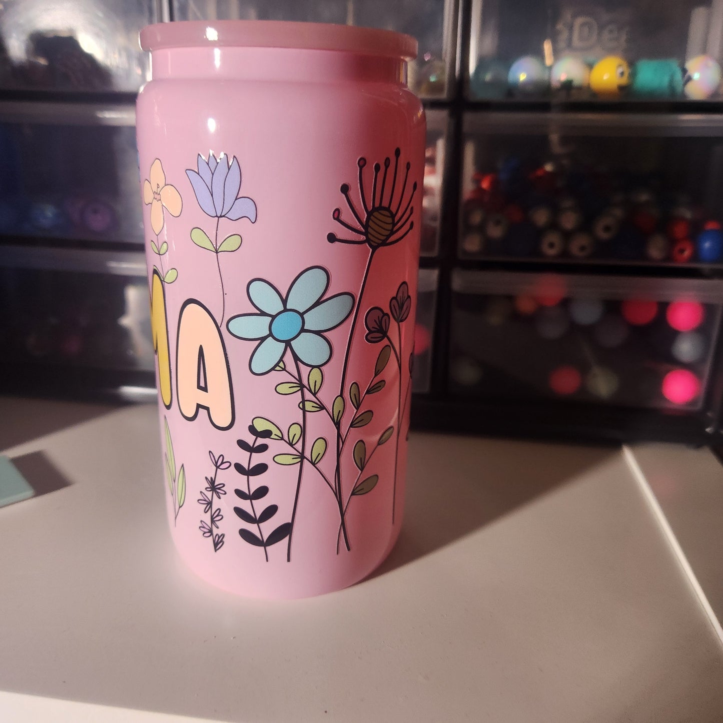 16oz Glass Can