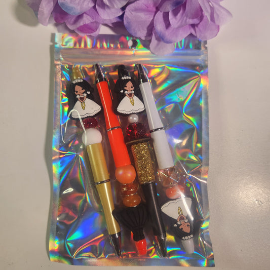 Pen Pack 4 Princess/Dress (#402)
