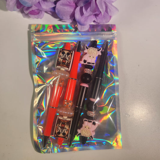 Pen Pack 4 Mickey Mouse Tarot/Pink Cow (#403)