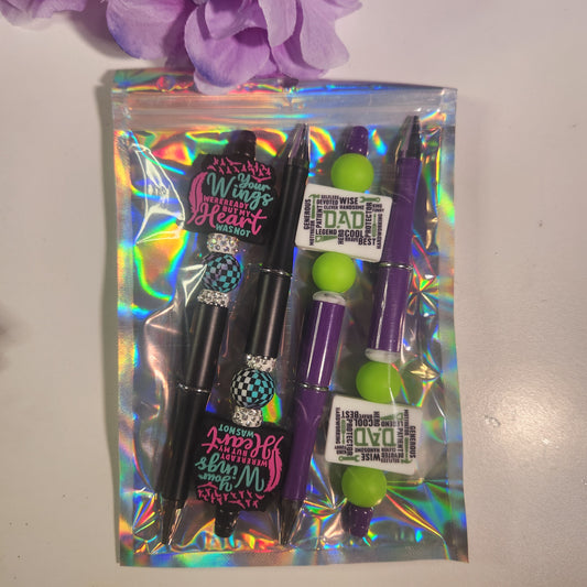 Pen Pack 4 Dad/Your Wings We're Ready (#417)