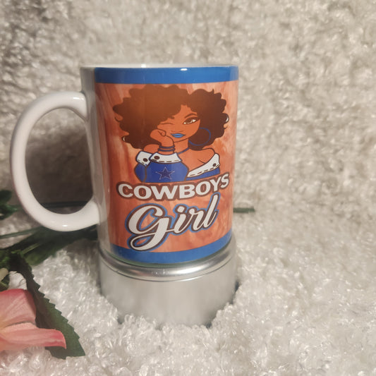 Dallas Cowboys Girl Mug