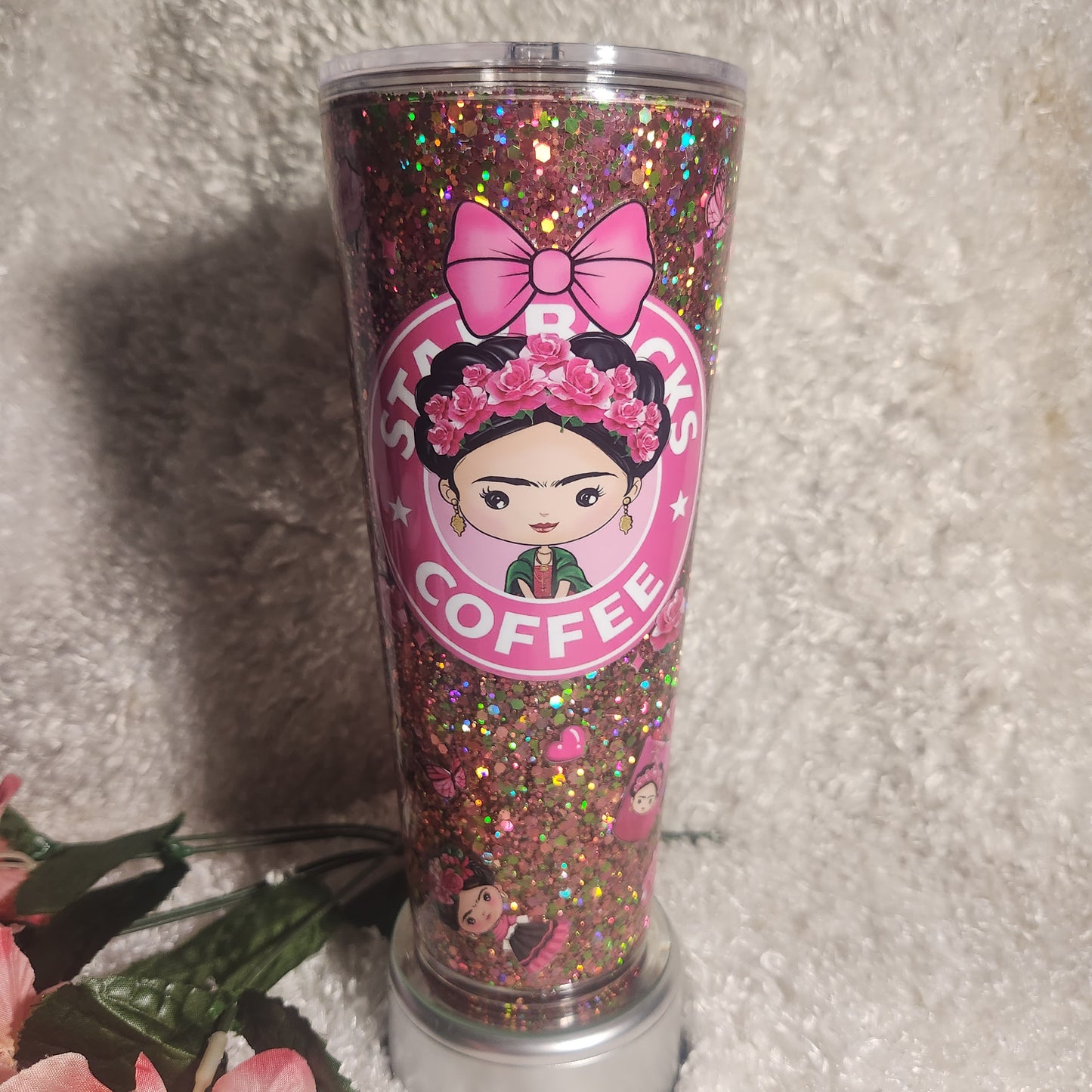 (Live Claim) Glitter Snowglobe 24oz