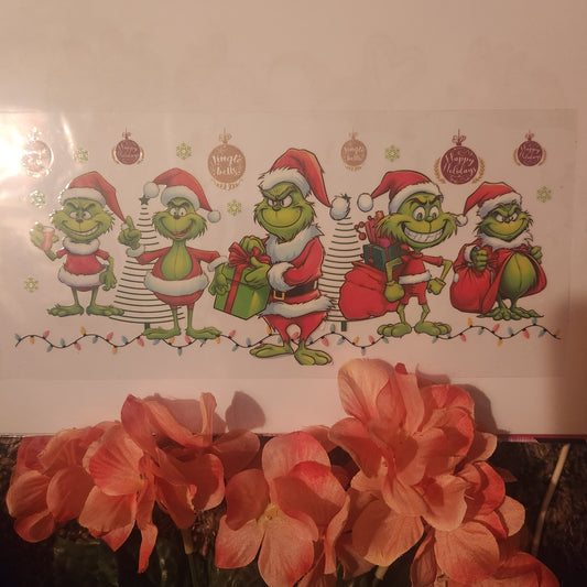 Grinch with Santa Bags (163)